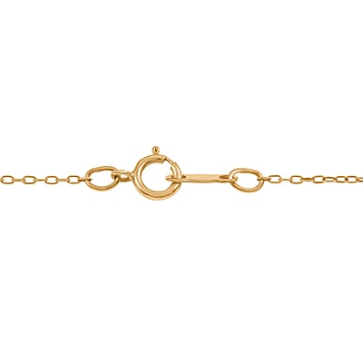 Diamond Heart Pendant Necklace in 14K YG Over Sterling Silver 2.00 ctw (18 Inches)