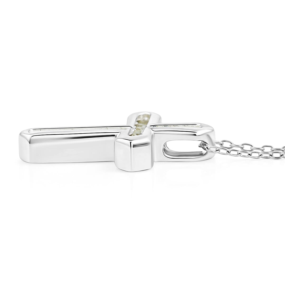 Diamond I2-I3 0.25 ctw Pendant Necklace in Rhodium Over Sterling Silver 18 Inches image number 3