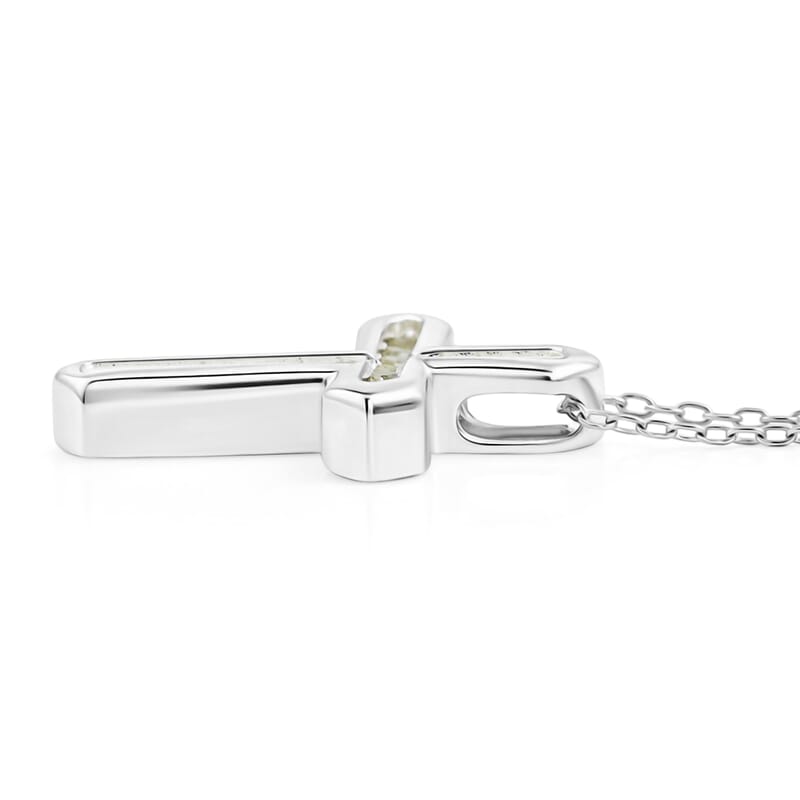 Diamond I2-I3 0.25 ctw Pendant Necklace in Rhodium Over Sterling Silver 18 Inches