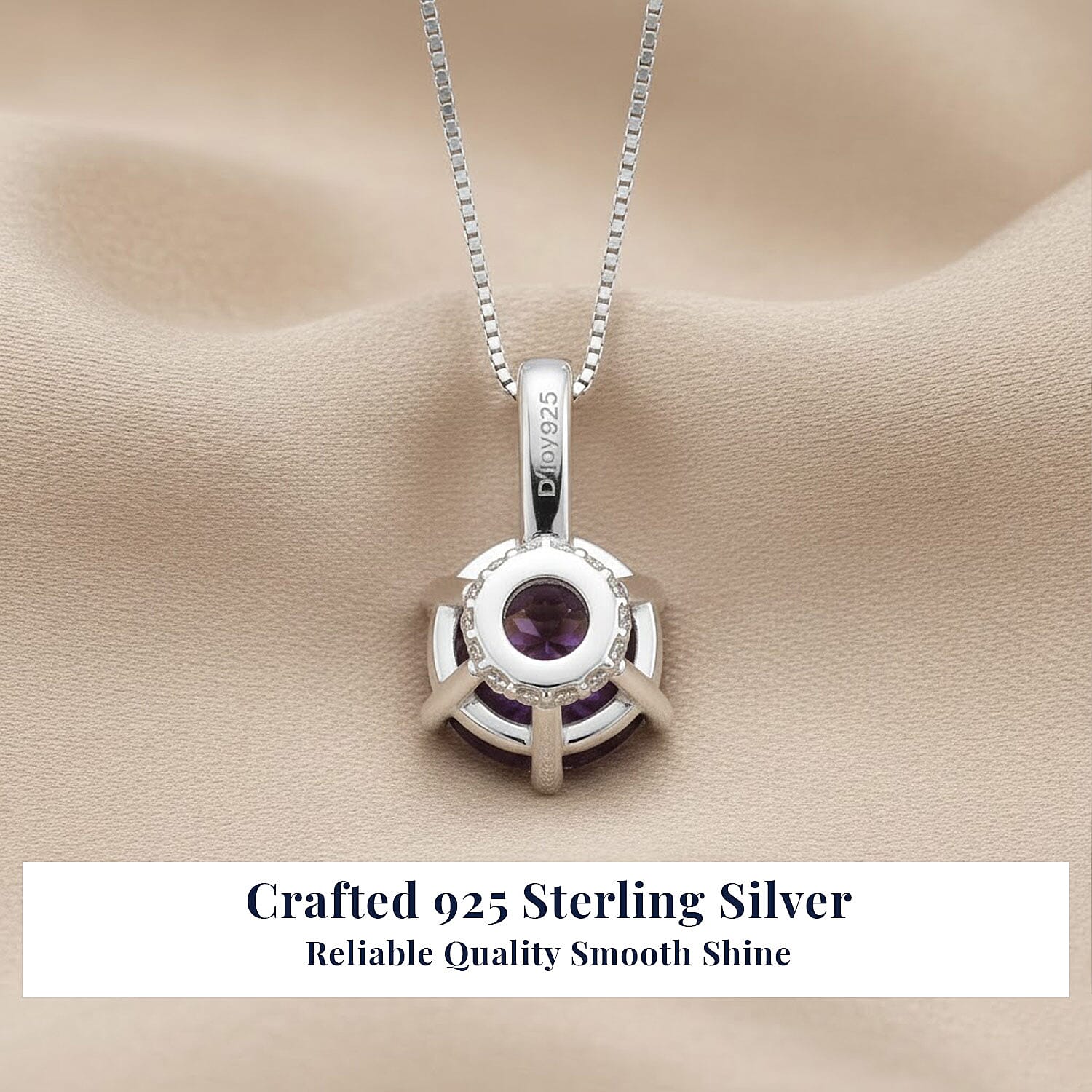 D'Joy Indian Star Ruby, White Zircon Pendant Necklace in Rhodium Over Sterling Silver 4.00 ctw (18 Inches)