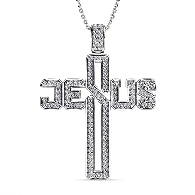 Rhodium Over Sterling Silver - Product card gallery slide 1 (10176722436409)