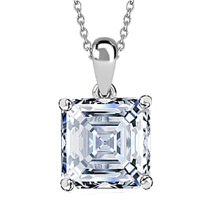 IGI Certified Luxuriant Lab Grown Diamond Pendant Necklace in 950 Platinum 10.10 ctw (20 Inches) (G, VS)