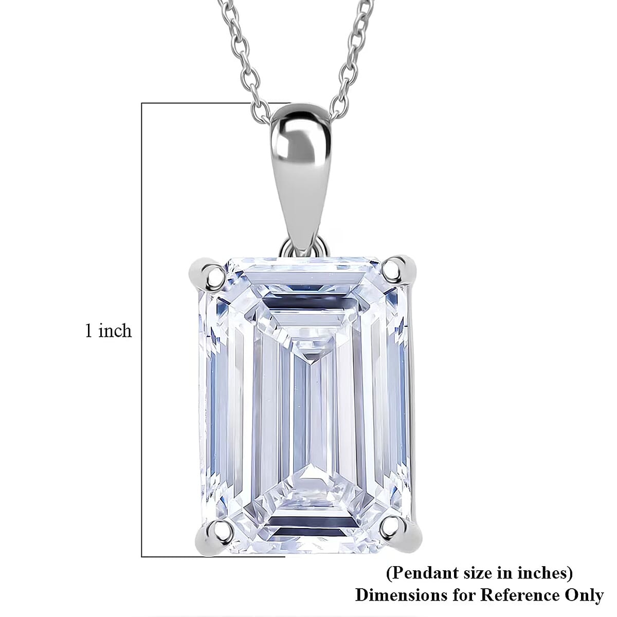 IGI Certified Luxuriant Lab Grown Diamond Pendant Necklace in 950 Platinum 10.10 ctw (20 Inches) (G, VS) image number 6