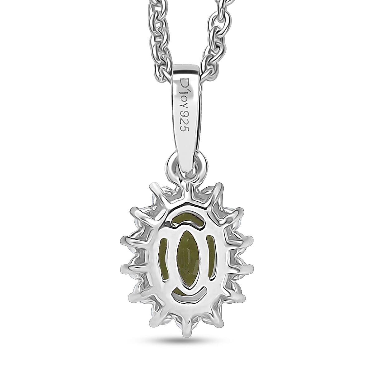 D'Joy Niassa Ruby (FF)&nbsp;and White Zircon 3.20 ctw Ring (Size 6.0) and Pendant Necklace 20 Inches in Rhodium Over Sterling Silver image number 6