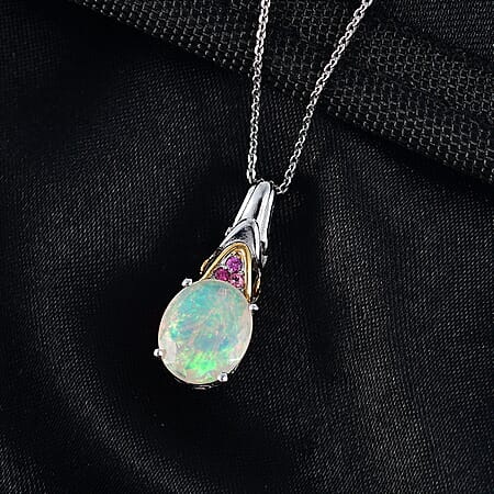 Ethiopian Welo Opal & Rubellite - Product card gallery slide 2 (10176724926777)