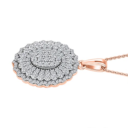 E-F VS / Rose Gold Over Sterling Silver - Product card gallery slide 4 (10176725614905)
