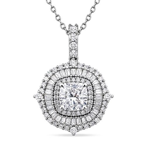 Rhodium Over Sterling Silver - Product card gallery slide 1 (10203771273529)