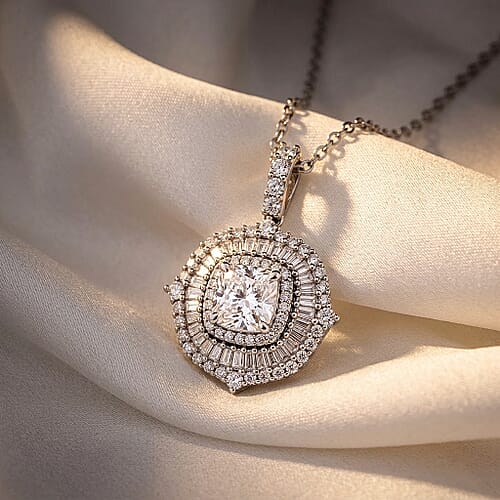 Rhodium Over Sterling Silver - Product card gallery slide 2 (10203771273529)
