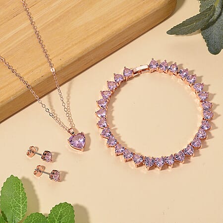 Pink Austrian Crystal - Product card gallery slide 2 (10176727220537)
