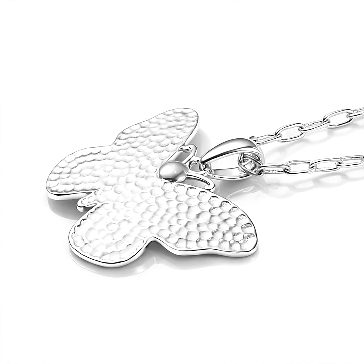 D'Joy Passport to Israel Living Creature Pendant Necklace in Sterling Silver 4.80 Grams 20 Inches image number 3