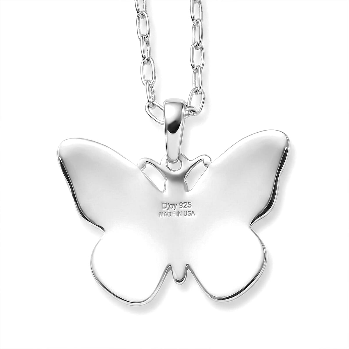 D'Joy Passport to Israel Living Creature Pendant Necklace in Sterling Silver 4.80 Grams 20 Inches image number 4