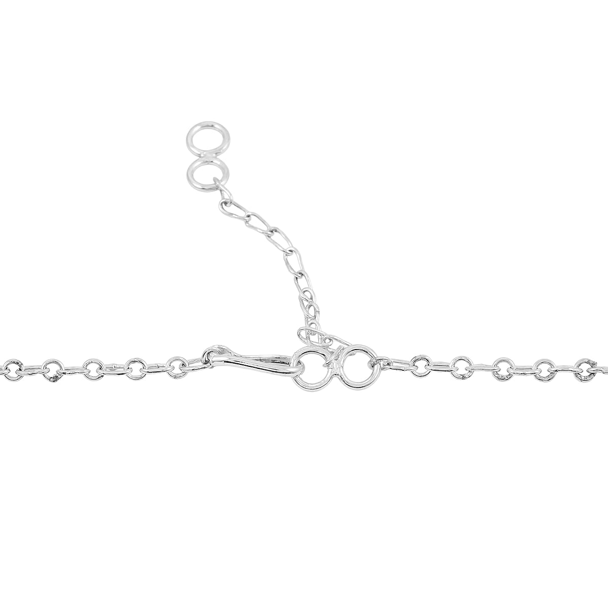 Santa Fe Style Kingman Turquoise 60.00 ctw Necklace (20 Inches) and Earrings in Sterling Silver image number 4