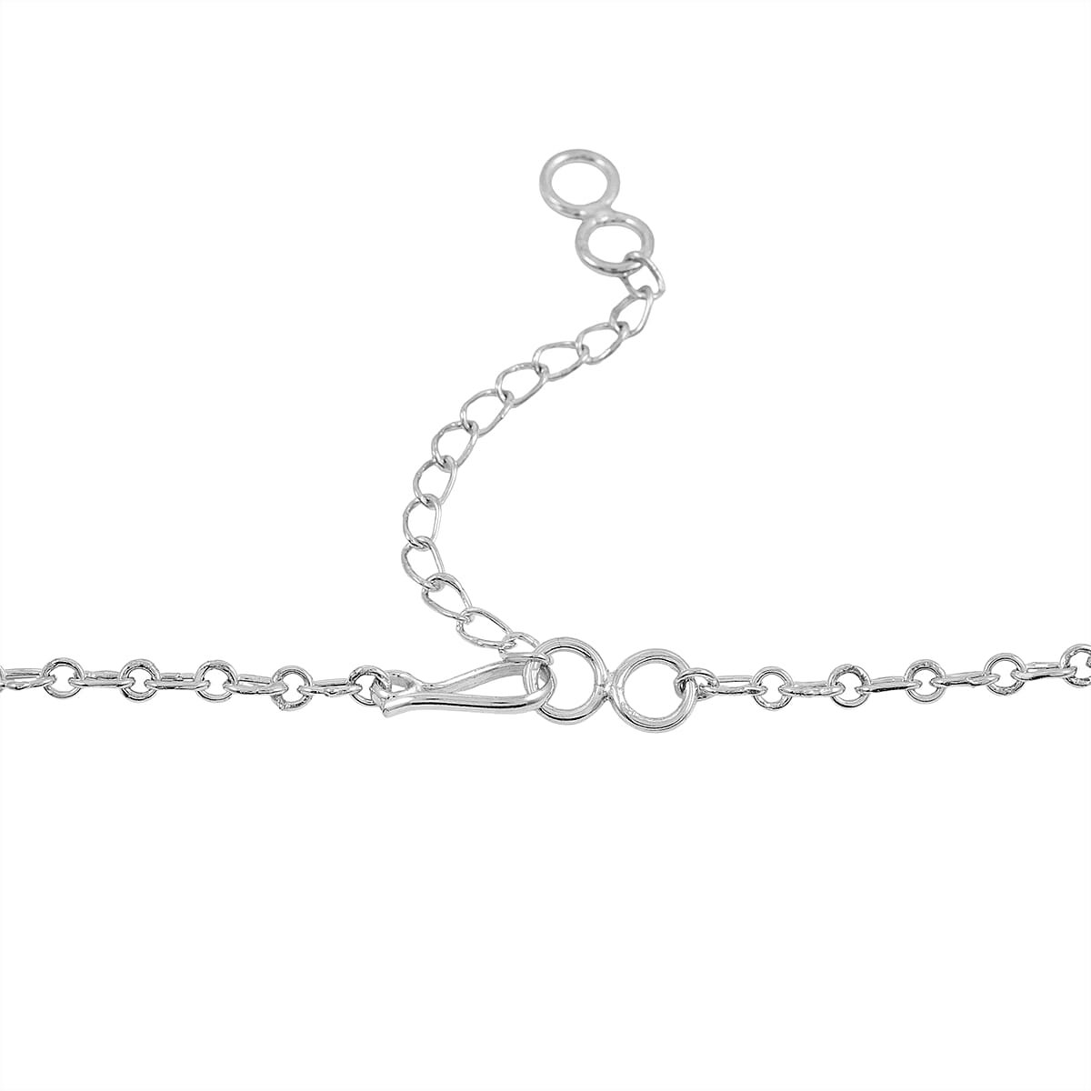 Santa Fe Style Spiny Turquoise 60.00 ctw Necklace (20 Inches) and Earrings in Sterling Silver image number 4