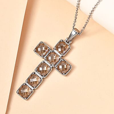 Simulated Champagne Diamond - Product card gallery slide 2 (10240703660345)