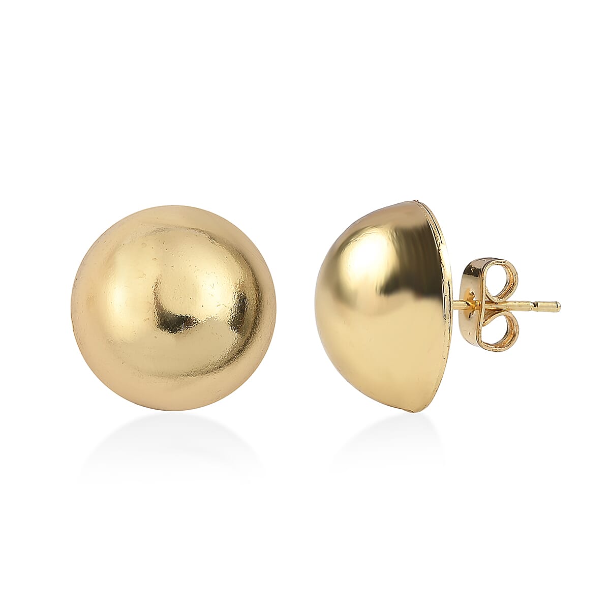  3 Piece Set -  Necklace and Bracelet and Earring Pure Yellow Brass image number 10