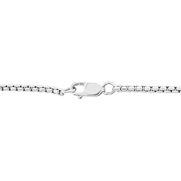 Luxuriant Lab Grown Diamond 0.25 ctw Pendant Necklace 22 Inches in Sterling Silver