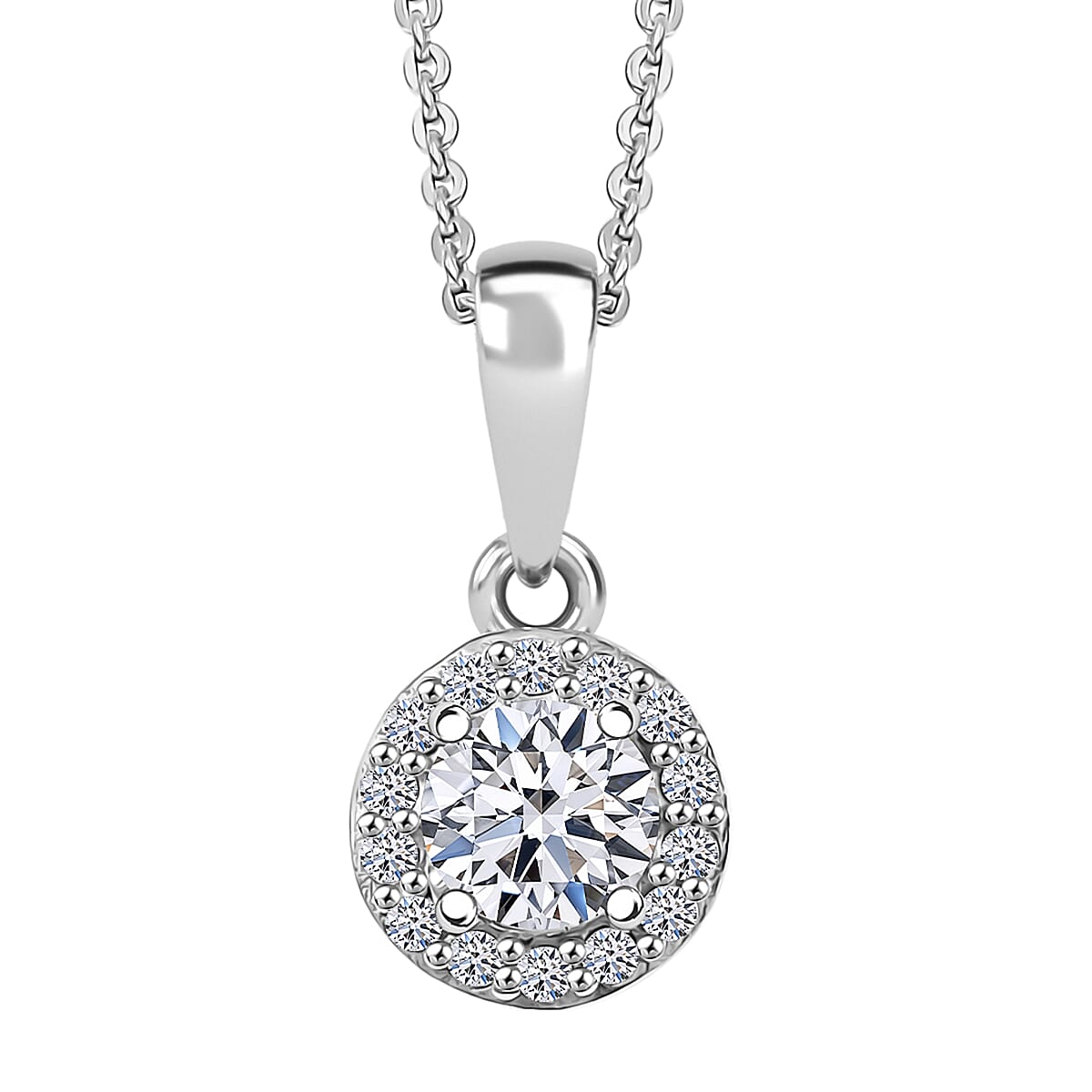 Rhodium Over Sterling Silver - Product card gallery slide 1 (9450087973119)