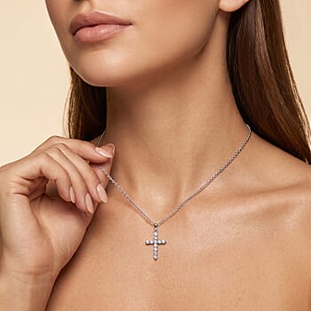Rhodium Over Sterling Silver - Product card gallery slide 4 (10294652076345)