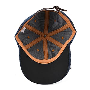 La Marey Gradient Black Gray UV400 Sunglasses and Butterfly Design Resin Crystal Hat