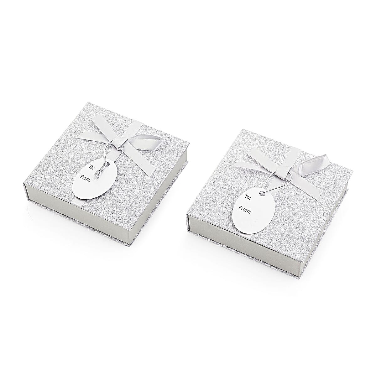 Purple Freshwater Pearl Necklace (18 Inches) and Earrings in Sterling Silver image number 9