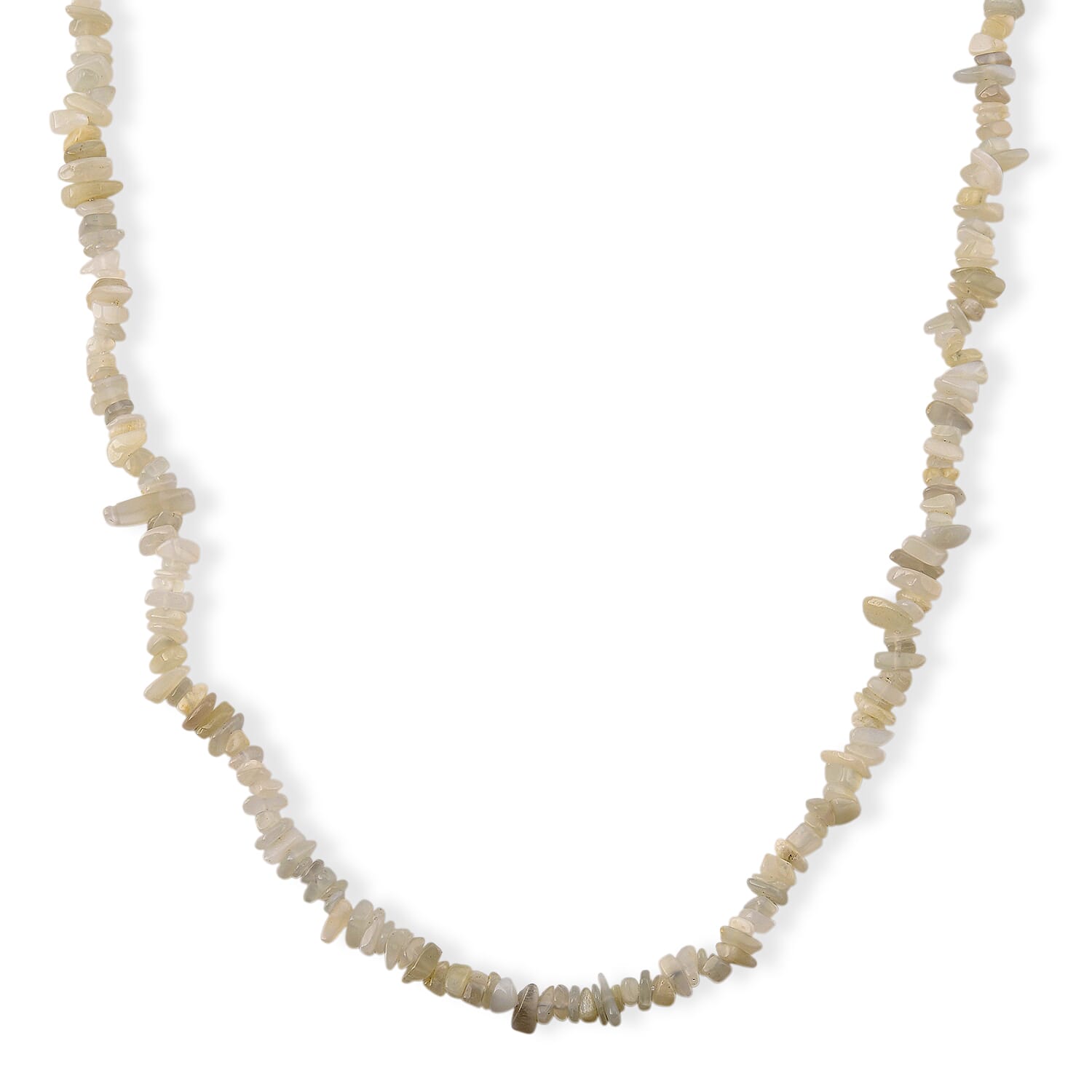 Golden Obsidian, Labradorite and White Moonstone Stretch Bracelet and Necklace