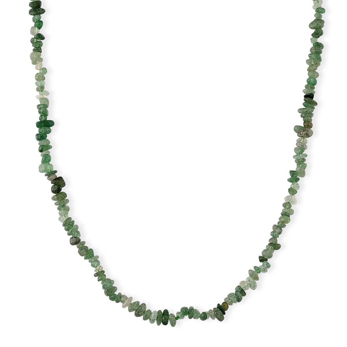 Multi Gemstone 1350.00 ctw Stretch Bracelet and Chips Necklace in Stainless Steel image number 6