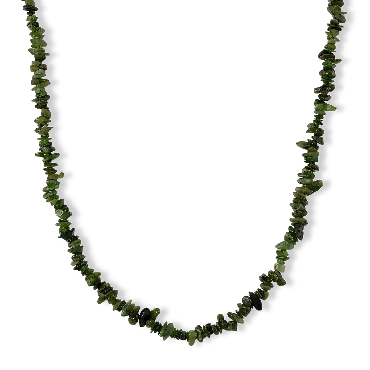 Multi Gemstone 1350.00 ctw Bracelet and Chips Necklace in Stainless Steel image number 2