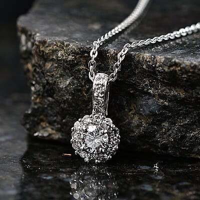 Rhodium Over Sterling Silver - Product card gallery slide 2 (10176734593337)