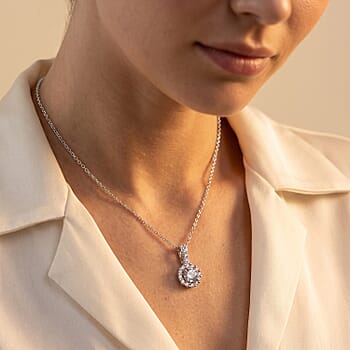 Rhodium Over Sterling Silver - Product card gallery slide 4 (10176734593337)