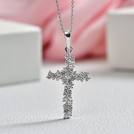 Rhodium Over Sterling Silver - Product card gallery slide 2 (10176734003513)