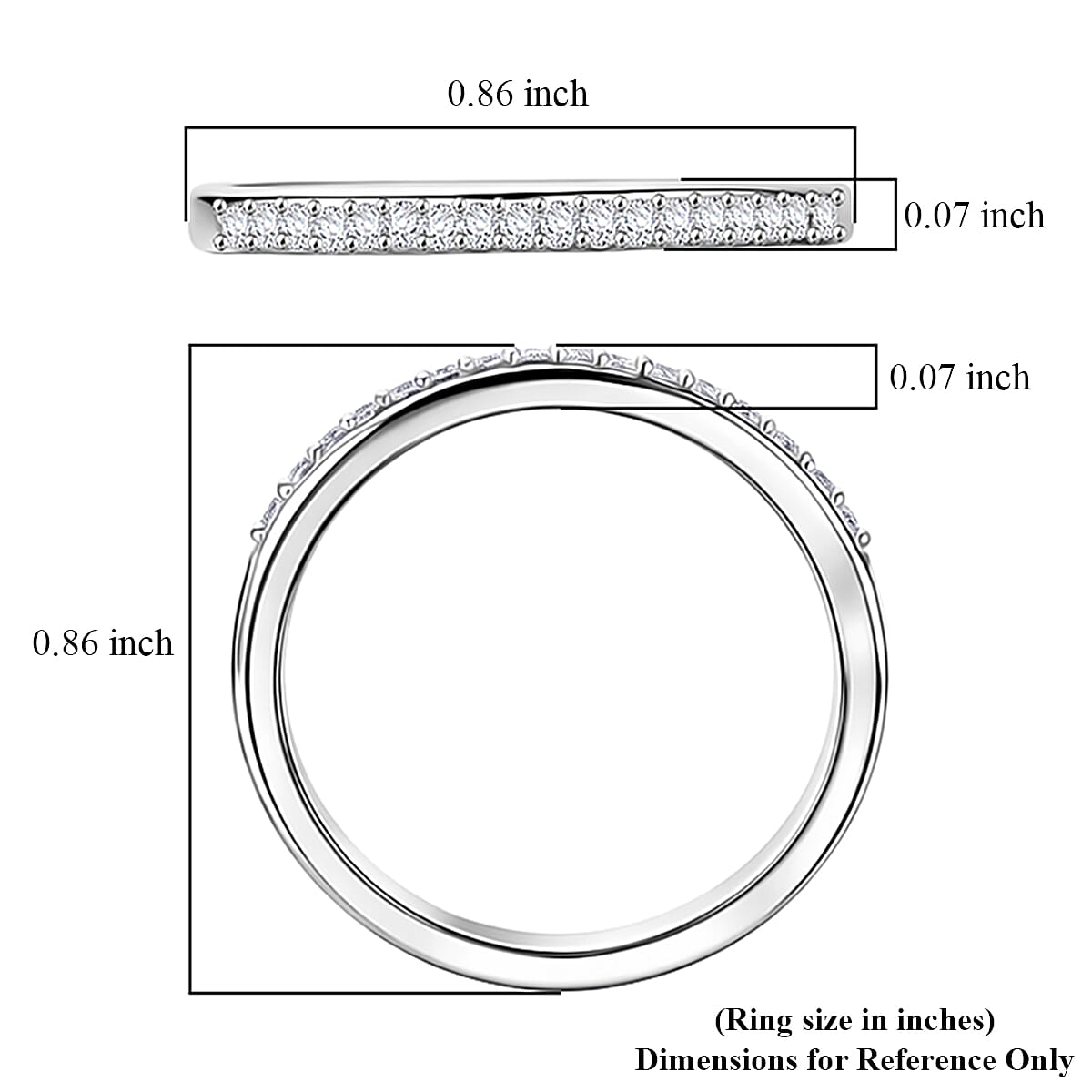D'Joy Premium Mangoro Aquamarine, Moissanite Set of 2 Blue Legacy Ring in Rhodium Over Sterling Silver (Size 6.0) 2.60 ctw (Del. In 8-10 Days) image number 6