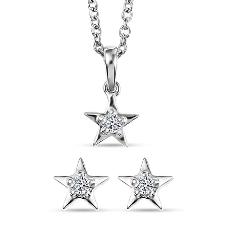 Rhodium Over Sterling Silver - Product card gallery slide 1 (10176735314233)