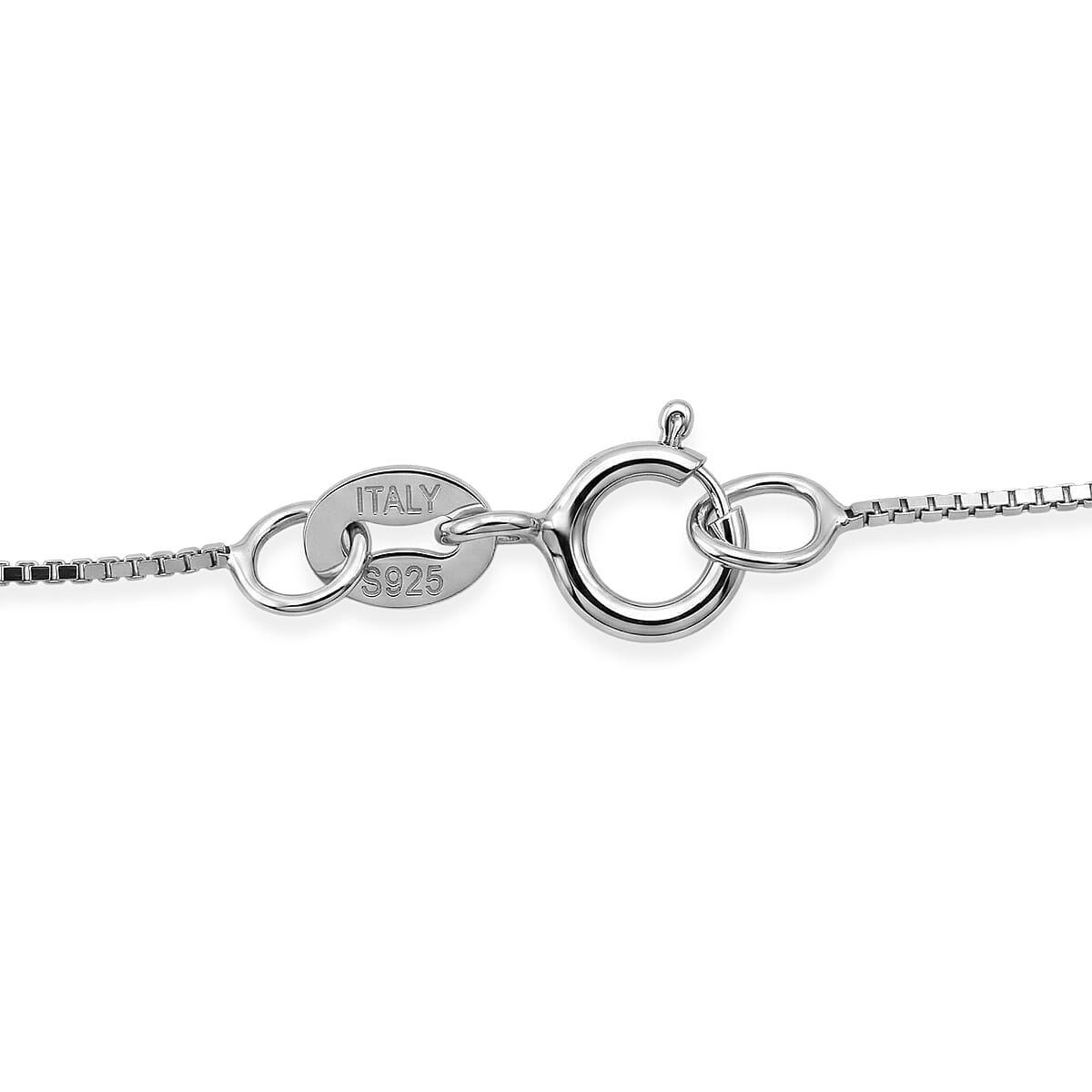 D'Joy AAAA Patroke Kunzite and Moissanite 2.70 ctw Blush Infinity Crown Pendant Necklace in Rhodium Over Sterling Silver 20 Inches (Del. in 8-10 Days)  image number 5