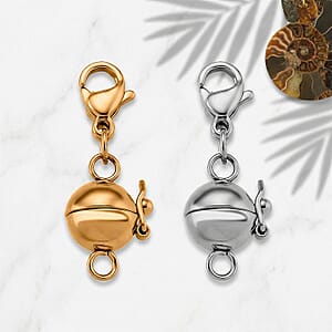 Magnetic Lock in Rhodium Over Pure White Stainless Steel