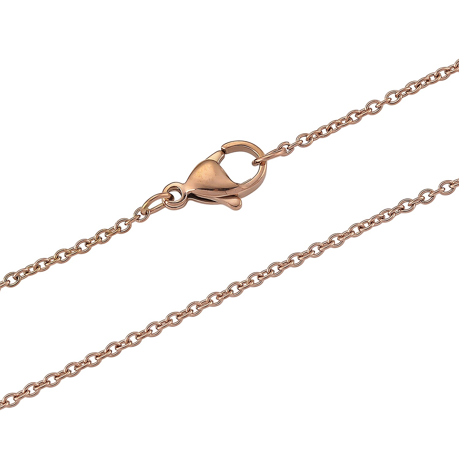 Tourmaline 5.00 ctw Pendant in Silvertone with ION Plated RG Stainless Steel Necklace 20 Inches