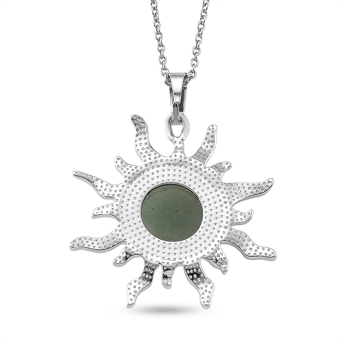 Green Aventurine 15.00 ctw Pendant
