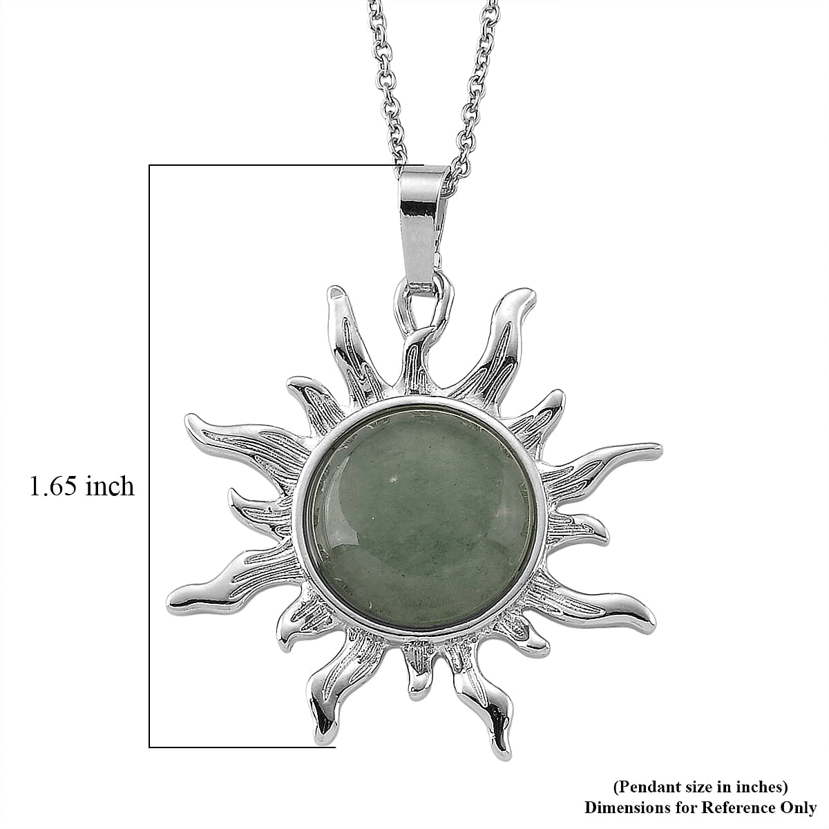 Green Aventurine 15.00 ctw Pendant