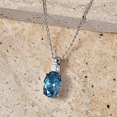Lab Grown Blue Diamond - Product card gallery slide 2 (10217689940281)