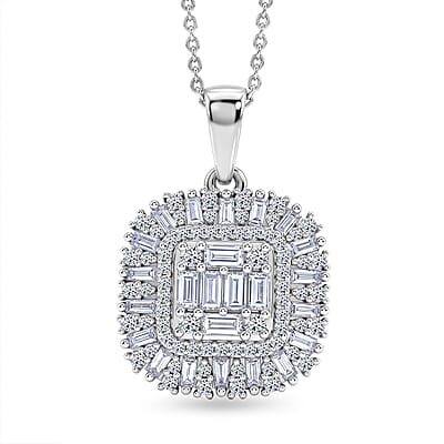 Rhodium Over Sterling Silver - Product card gallery slide 1 (10176713326905)