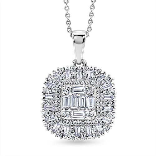Rhodium Over Sterling Silver - Product card gallery slide 1 (10176713326905)