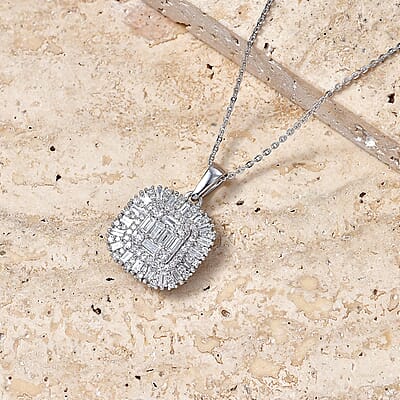 Rhodium Over Sterling Silver - Product card gallery slide 2 (10176713326905)