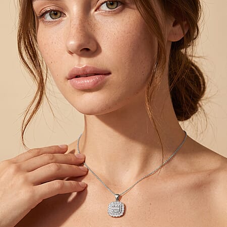 Rhodium Over Sterling Silver - Product card gallery slide 2 (10176713326905)