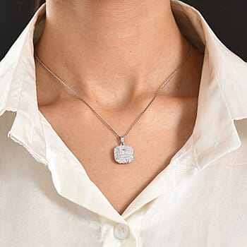 Rhodium Over Sterling Silver - Product card gallery slide 3 (10176713326905)