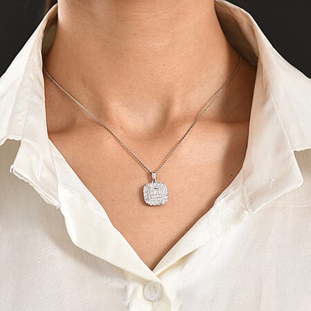 Rhodium Over Sterling Silver - Product card gallery slide 3 (10176713326905)