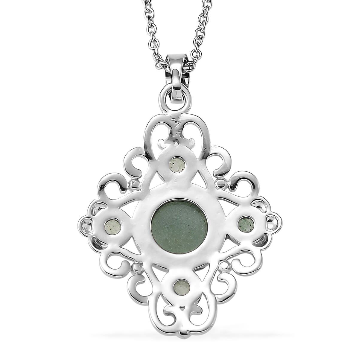 Green Aventurine 15.00 ctw Pendant
