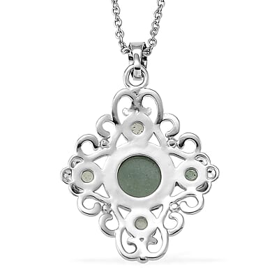 Green Aventurine 15.00 ctw Pendant