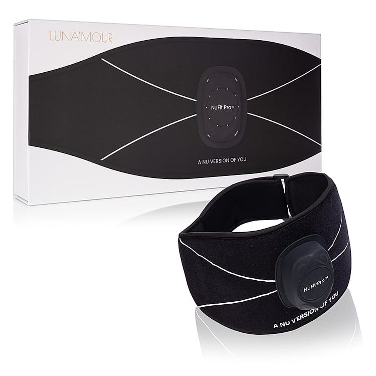 Luna'mour NuFit Pro LED & EMS Slimming Belt (Lifetime Warranty) w/ Free Body Elixir
