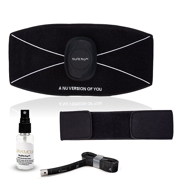 Luna'mour NuFit Pro LED & EMS Slimming Belt (Lifetime Warranty) w/ Free Body Elixir