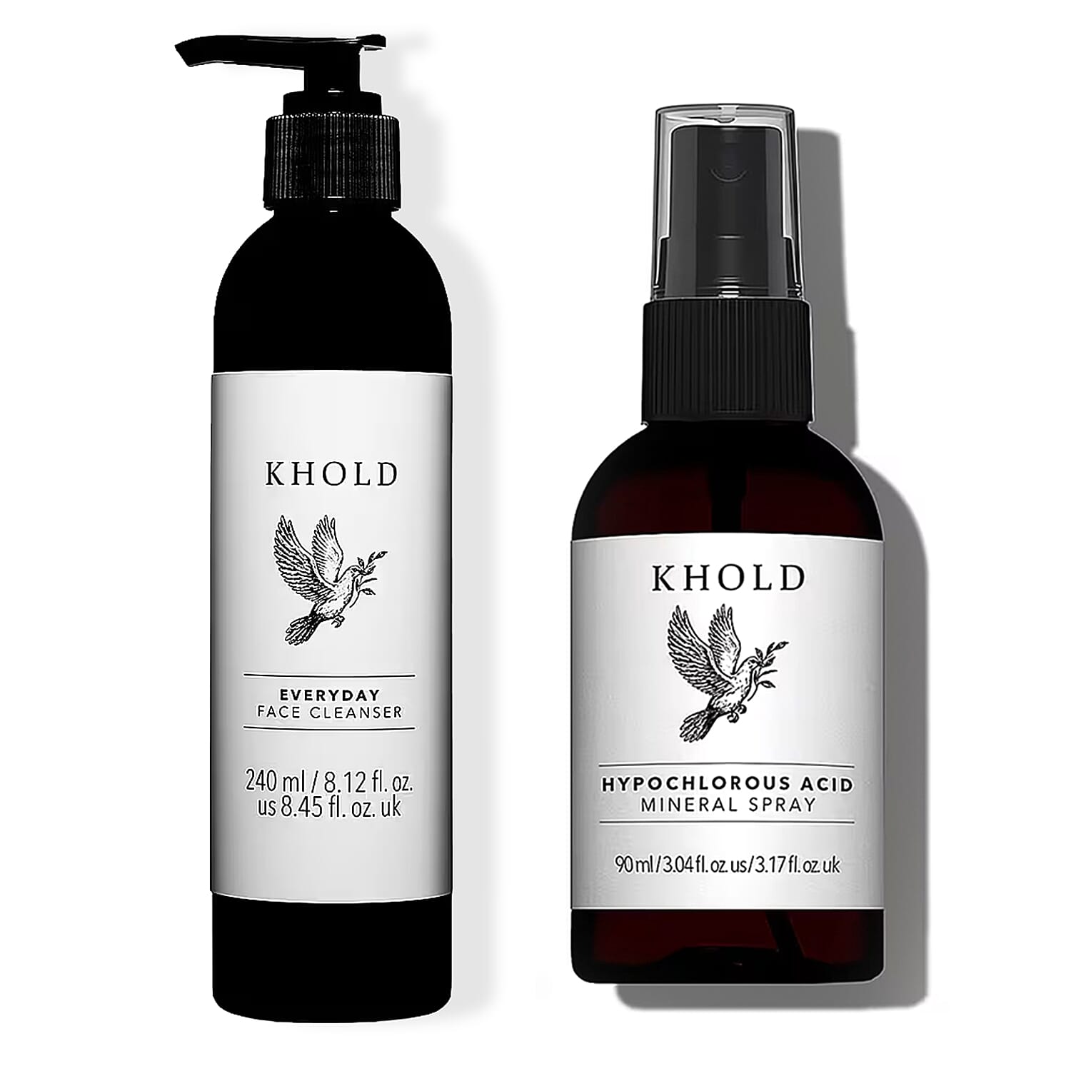 Khold Everyday Face Cleanser (8.45oz) w/Free Hypchlorous Mineral Spray