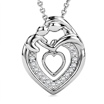 Rhodium Over Sterling Silver - Product card gallery slide 1 (10198324117817)